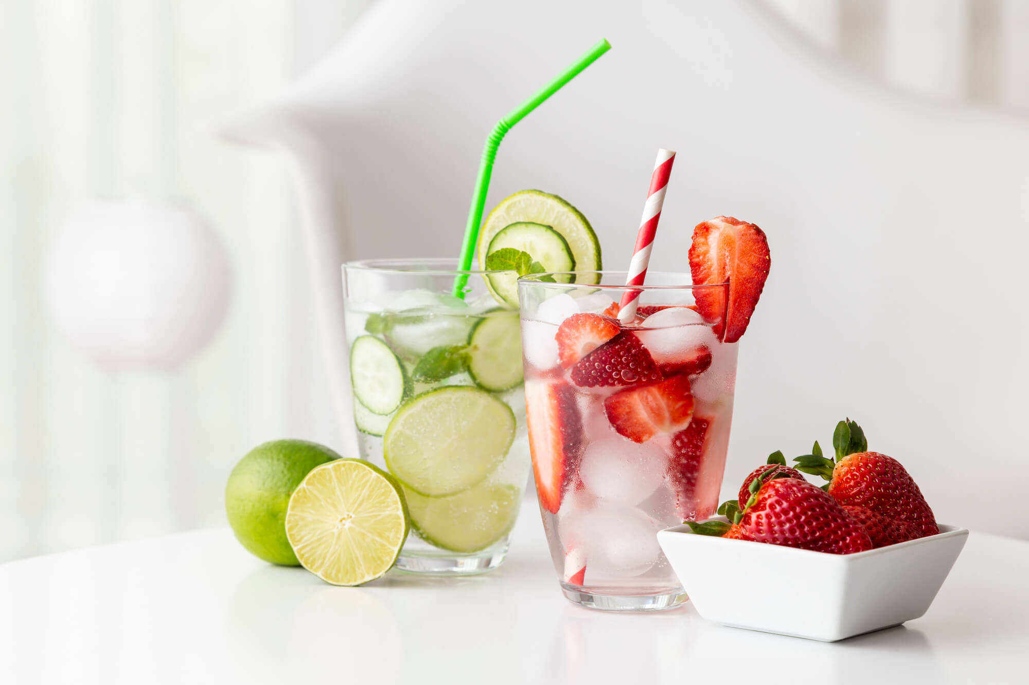 electrolyte water beverages with fruit